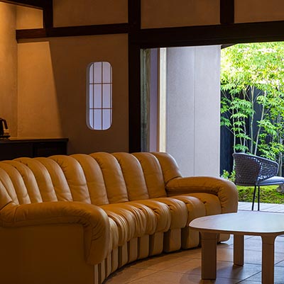 別邸とと 1F リビングルーム