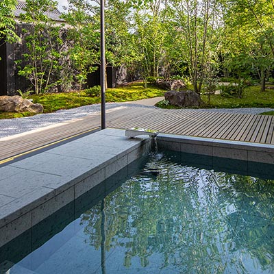 別邸とと 露天風呂